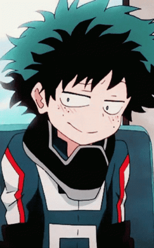 Izuku Midoriya Serious Face GIF