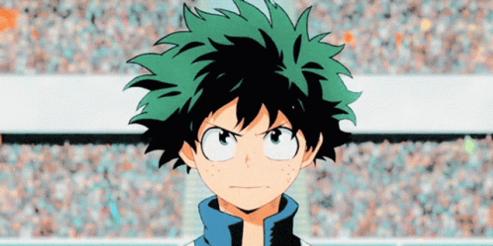 Izuku Midoriya Walking Up The Stairs GIF