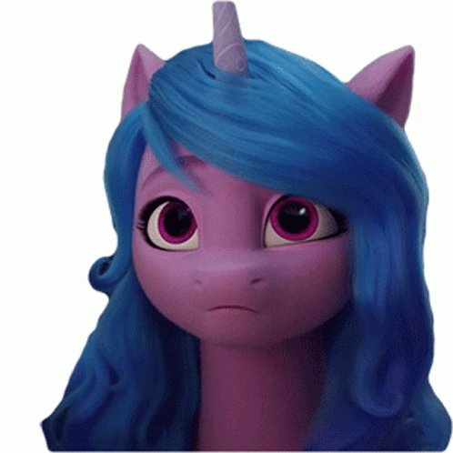 Izzy Moonbow In Shock GIF