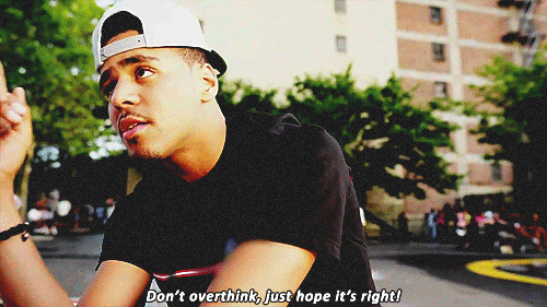 J Cole Don't Overthink GIF