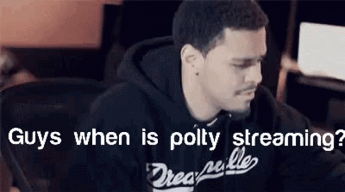J Cole Guys When Is Polty Streaming GIF
