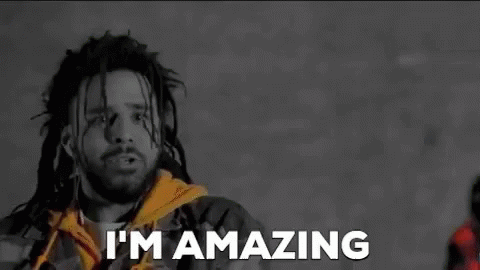 J Cole I'm Amazing GIF