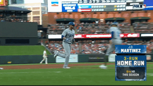 J.D. Martinez 3-Run Home Run