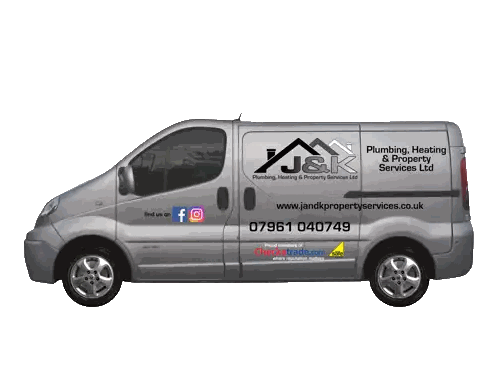 J & K Plumbing Van