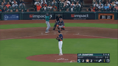 J.P. Crawford Throws Pitch