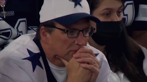 Cowboys Stephen Smith Focused GIF