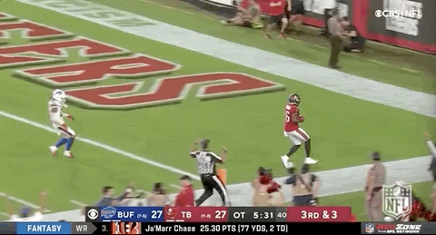 Ja'marr Chase Touchdown For Victory GIF