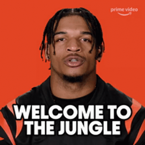 Ja'marr Chase Welcome To The Jungle GIF