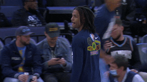 Ja Morant Between Leg Layup Shot GIF