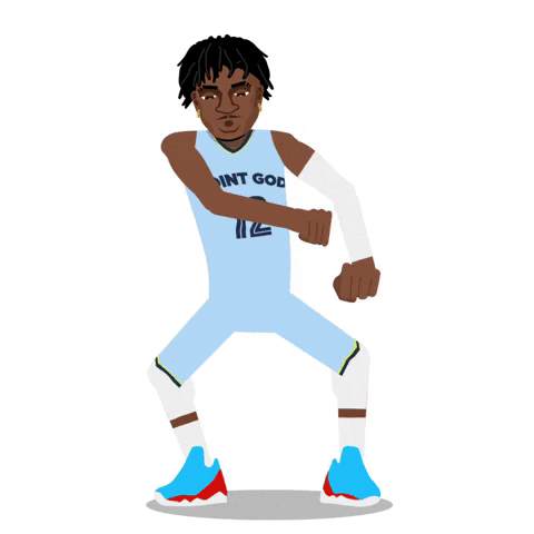 Ja Morant Gun Animation GIF