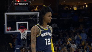 Ja Morant Gun Pointing To The Crowd GIF