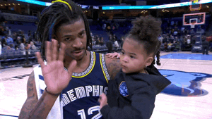 Ja Morant Gun Waving Bye GIF