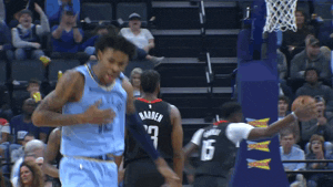 Ja Morant Hype Talk Flex GIF
