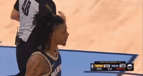 Ja Morant Talking Smack GIF