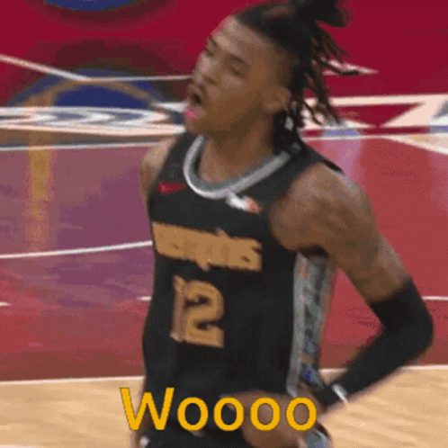 Ja Morant Woooo Hype GIF