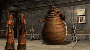 Jabba The Hut Explaining GIF