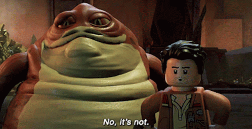 Jabba The Hut In Lego Animation GIF