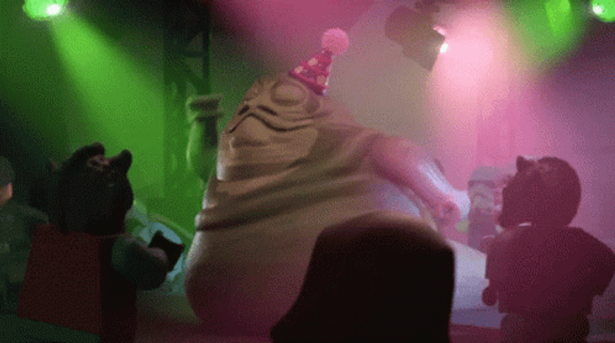 Jabba The Hutt Dancing At The Party GIF