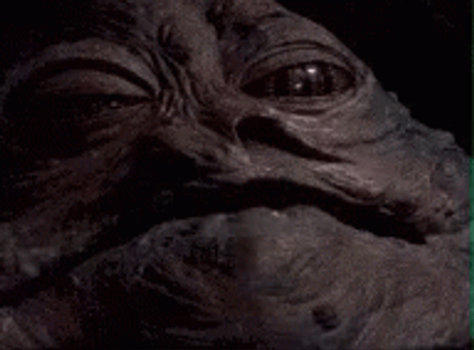 Jabba The Hutt Moving Its Mouth GIF