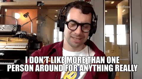 Jack Antonoff Don't Like More Than One Person GIF