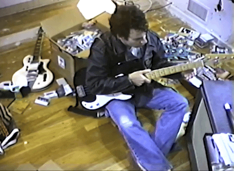 Jack Antonoff Music Video Playing Guitar GIF