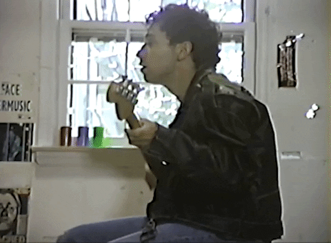 Jack Antonoff Playing Guitar On 90's Vibe GIF