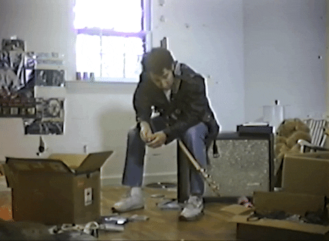 Jack Antonoff Snapping Singing Alone GIF