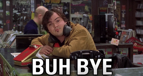 Jack Black Comedian Sarcastic Good Bye GIF