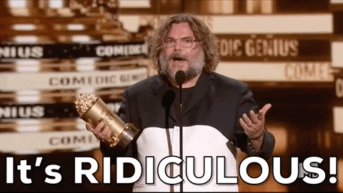 Jack Black Comedic Genius Award Mtv GIF