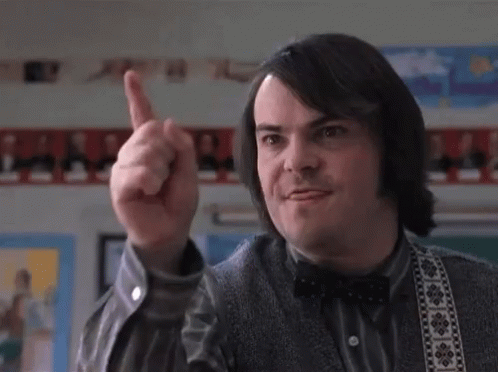 Jack Black Dewey Finn School Of Rock GIF
