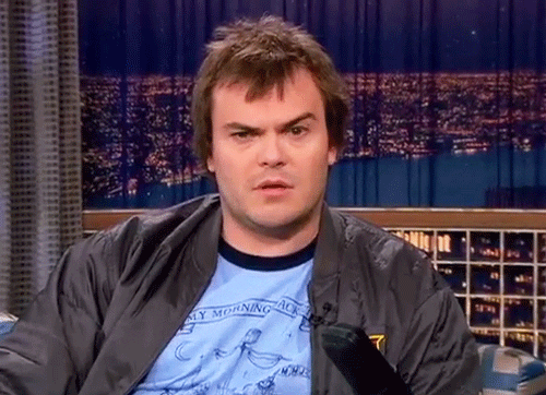 Jack Black Eyeball Muscle Exercise Conan Show GIF