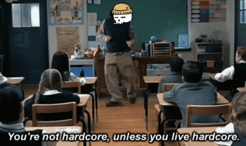 Jack Black School Of Rock You're Not Hardcore GIF