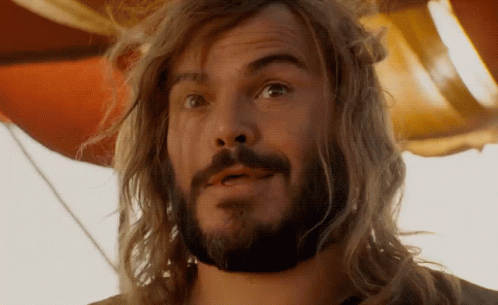 Jack Black Year One Movie Funny Reaction GIF