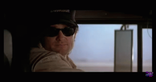 Jack Burton Driving Big Trouble In Little China GIF