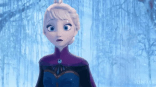Jack Frost With Anna In The Woods GIF