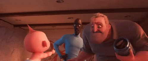 Jack Jack Turns Into Pink Monster GIF