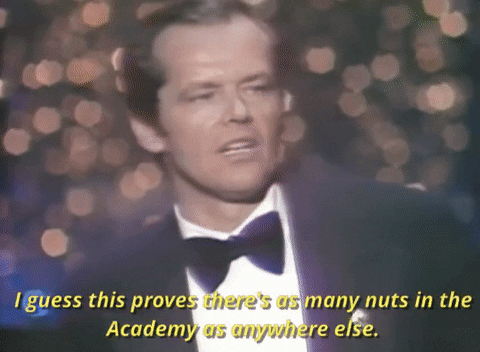 Jack Nicholson Acceptance Speech GIF
