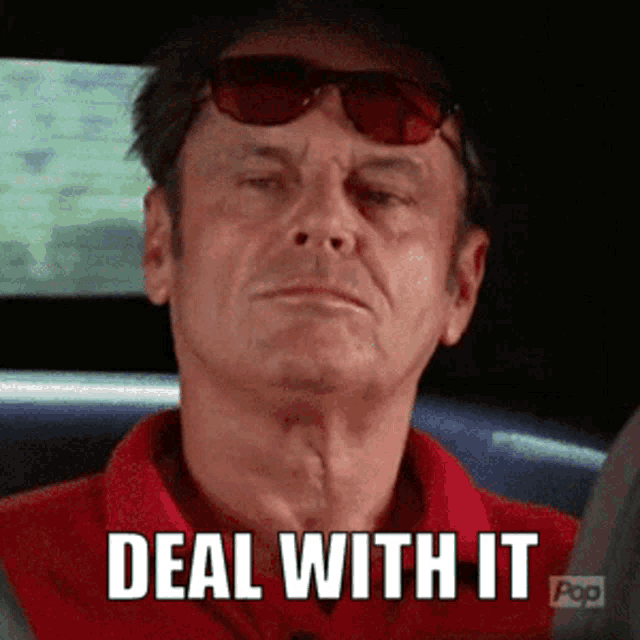 Jack Nicholson Deal With It Gif GIF