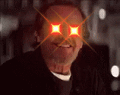 Jack Nicholson Laser Eyes GIF