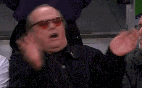 Jack Nicholson No Way Gesture GIF