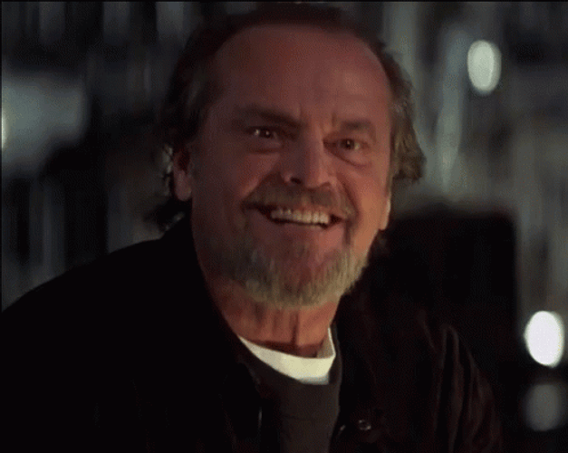Jack Nicholson Nodding GIF