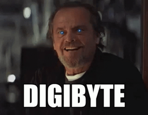 Jack Nicholson Nodding Demonic Eyes Digibyte Meme GIF