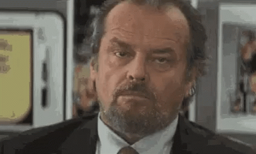 Jack Nicholson Nodding GIF