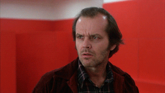 Jack Nicholson Puzzled Gaze GIF