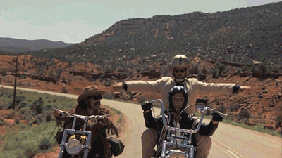 Jack Nicholson Thrill Bike Ride GIF