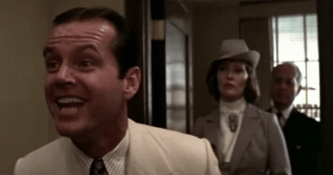 Jack Nicholson Wicked Chuckle GIF