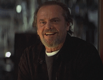 Jack Nicholson Zoom In Face GIF