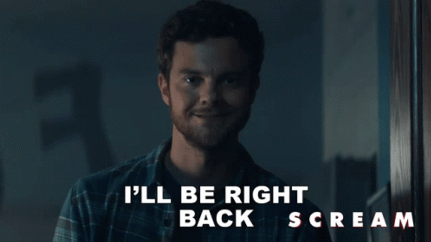 Jack Quaid Ill Be Right Back GIF