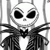 Jack Skellington Skeleton Black And White GIF
