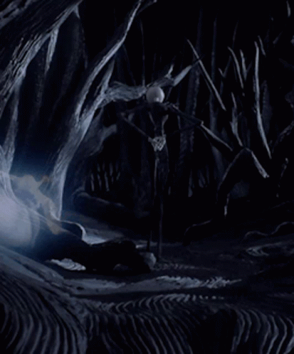 Jack Skellington Dark Scary Place GIF
